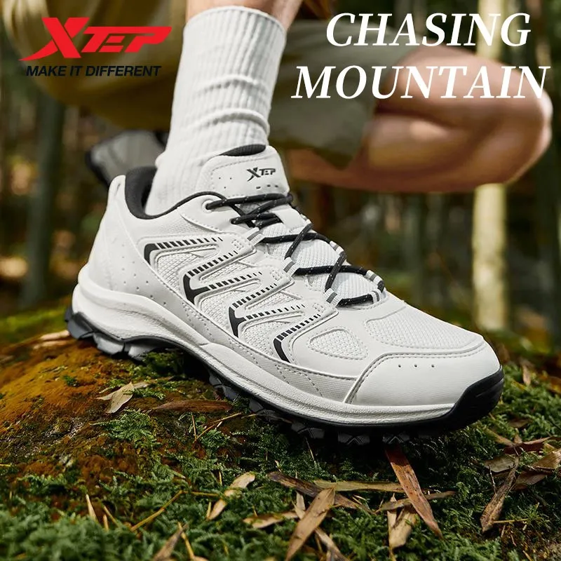 Xtep Mountain Chasing Hiking Shoes, Summer Breathable Men's Shoes