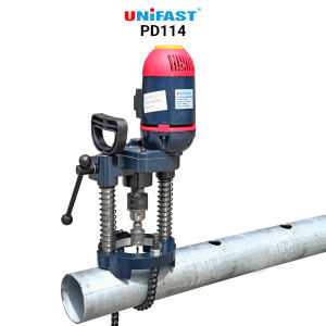 Máy Khoan Lỗ Trên Ống UNIFAST PD114 | Khoan Ống Kim Loại Φ14–114mm Chính Xác – Hiệu Quả