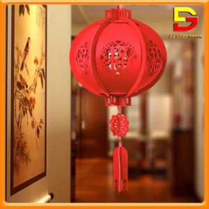 Đèn Lồng Đỏ Cao 30CM Decor Trang Trí Tết Mang Đến May Mắn Tài Lộc Cho Gia Chủ DG-177