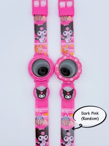 (K115) Jam Tangan Digi / Digital Kuromi Casual Cute Cartoon Kids Watch
