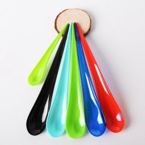 100pcs/Pack Dessert Spoon/Yogurt Spoon/Disposable Spoon/Spoon For Ice Cream/Plastic Spoon Mousse Cup