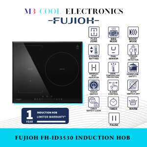 FUJIOH FH-ID3530 INDUCTION HOB + 2 YEARS WARRANTY