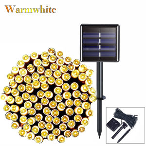 Solar string light outdoor waterproof 20/50/100 LED solar Christmas tree light waterproof garden fairy tale wedding decoration light