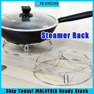 Steam Rack Stainless Steel Steamer Rack Multipurpose Cooling Stand Rack Kitchen Wok Rack Storage Stand Household Steaming Rack for Cooking
