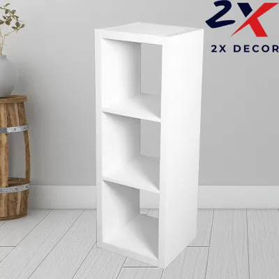 2X Decor - Kệ gỗ tổ ong đa năng kệ sách nhiều tầng trang trí giá rẻ lắp ghép tiện dụng cho học sinh sinh viên - 2X027