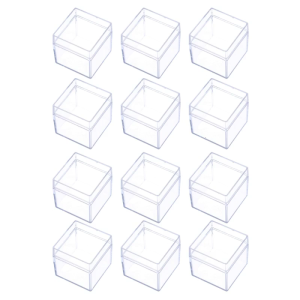 12PCS rõ ràng hộp kẹo tổ chức Chủ đồ dùng gia đình cho đám cưới Lễ Hội món quà sinh nhật hiện tại