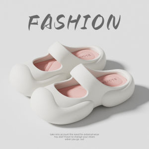 Dép Lê Bít Mũi Giày Lỗ Mẫu Mới Mùa Hè Cho Nữ Dép Lê Đi Biển Chống Trơn Trượt Đế Dày Nổi Tiếng Trên Mạng Đi Bên Ngoài