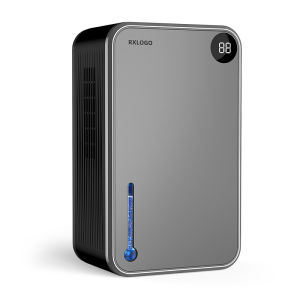 Home intelligent dehumidifier 2400ml LED humidity display dehumidifier 7 color night light dehumidifier