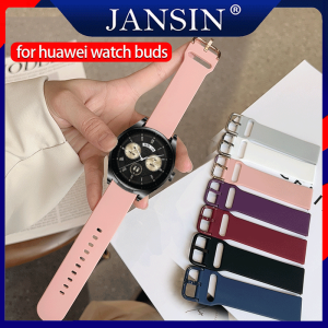 Soft Silicone Sport Strap for huawei watch buds Band replacement Watchband for huawei watch buds Smart Watch bracelet