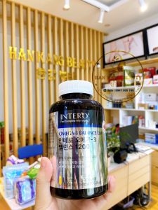Viên uống Omega3 cao cấp Intero Omega-3 Balance 1200 hộp 180 viên