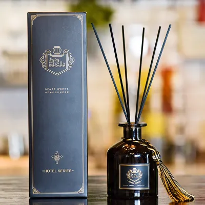 【SG】Aroma Reed Diffuser Essential Oil Aromatherapy Diffuser Natural Plant Flower Home Fragrance Perfume Gift for Hotel Mall
