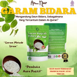 Garam Ruqyah Bidara An-nur Penghilang Energi Negatif Menetralisir Tempat usaha Rumah Toko Isi 1KG Garam Ruqiyah Original Wasilah Pelancar Usaha Sukses