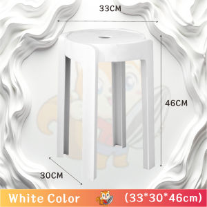 HARBOX Small Chair Nordic Chair Special All In One Chair Dining Table Chair Childrens Chair Stackable Plastic Chair