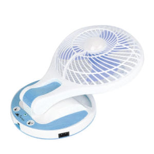 JR-5580 Rechargeable Foldable Desk Fan with LED Light 2 Speeds / Kipas Angin Berlampu