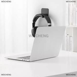 [COD] WEICHENG Treo tường máy tính tai nghe chủ mà không cần đấm Tai nghe đứng lưu trữ móc ký túc xá Máy tính để bàn hiển thị giá lưu trữ giá