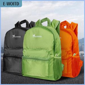 【E-WOITD】 25L Lightweight Folding Backpack Mens Ultralight Waterproof Backpack Womens Travel Camping Hiking Backpack Customized