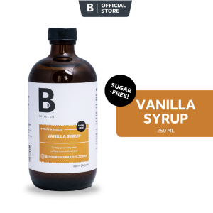 B Coffee Co. Sugarfree Vanilla Syrup 250ml