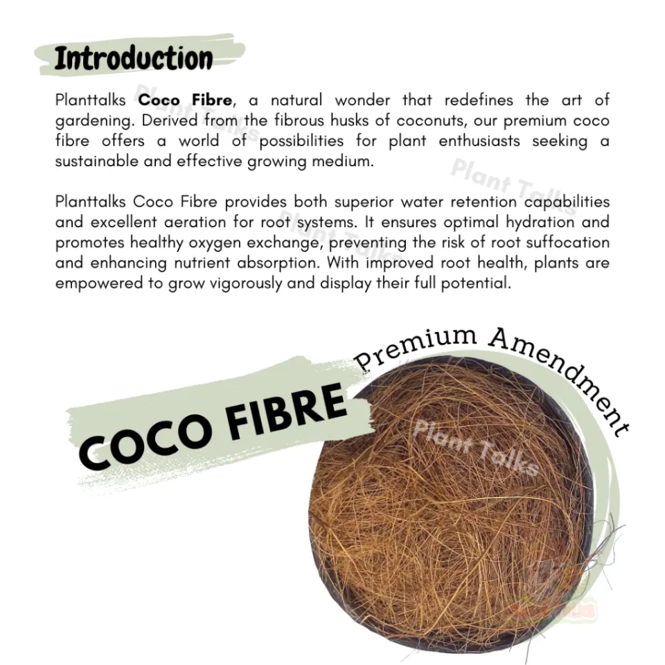 Premium Cocopeat Block 10L / Cocopeat Brick / Coco Fibre / Coco