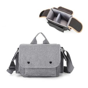 VB45D Waterproof Digital DSLR Camera Bag Multi-functional Wear Resistant Camera Storage Bag Camera case Canvas Camera Lens Pouch Travel