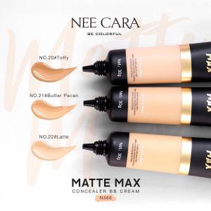 N366 NEE CARA MATTE MAX CONCEALER BB CREAM นีคาร่า บีบี แมทท์ เนื้อบางเบา คุมมัน พร้อม UV Protection