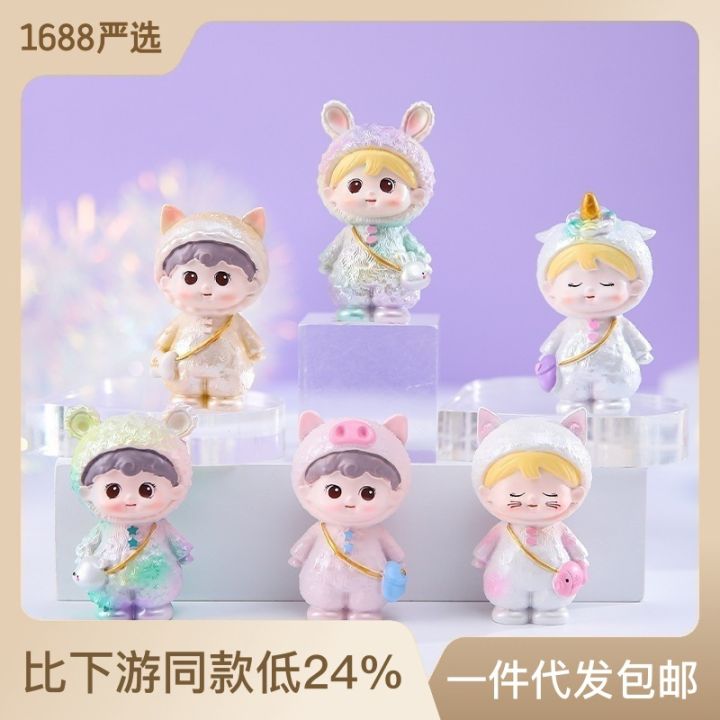 Cartoon Q Cute and Favourite Qitian Great Sage Sun Wukong and Monk Sha ...