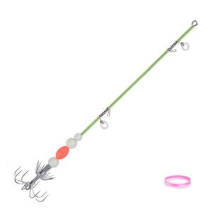 Luminously Squid Jig Hook Metal Squid Live Shrimp Hook Double Layer Umbrellas Hook for Outdoor Fishing Accessories