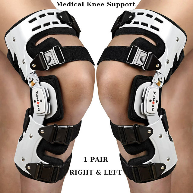 NEENCA 2 PACK Unloader ROM Knee Brace, Hinged Immobilizer for ACL, MCL, PCL  Injury - Orthosis Stabilizer for Women and Men. Adjustable Recovery Support  for Orthopedic Rehab, Post Op, Meniscus Tear, Arthritis(Right