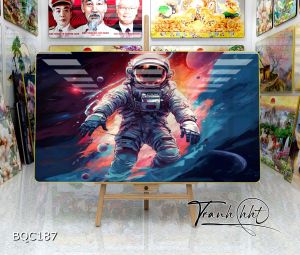 Tranh Bida Billiard tráng gương 7