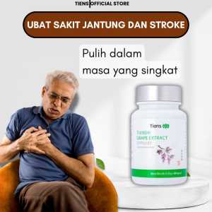 ubat sakit jantung dan stroke herbal tiens grape extract original halal lulus kkm