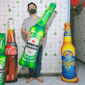(MIỄN SHIP) GẤU BÔNG CHAI BIA TIGER LOẠI ĐẸP HENIKEN MẨU MỚI LOẠI ĐẸP TIGER COCA CAM KẾT CHẤT LƯỢNG