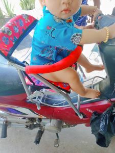 Ghế ngồi xe số có dây đai an toàn cho bé GHẾ SỐ XẾP CÓ DÂY ĐAI