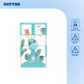 Tủ nhựa Duy Tân xếp quần áo Tabi L 4 ngăn. 