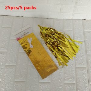 Party Things 25pcs/5 packs DIY Paper Tassel Party Accessories Party Supply Decoration