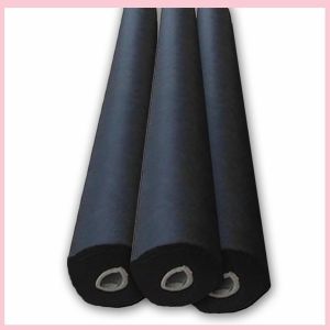 kain spunbond 50 GSM HITAM NON WOVEN furing tebal GRAMASI BAHAN MASKER APD HEADCOVER