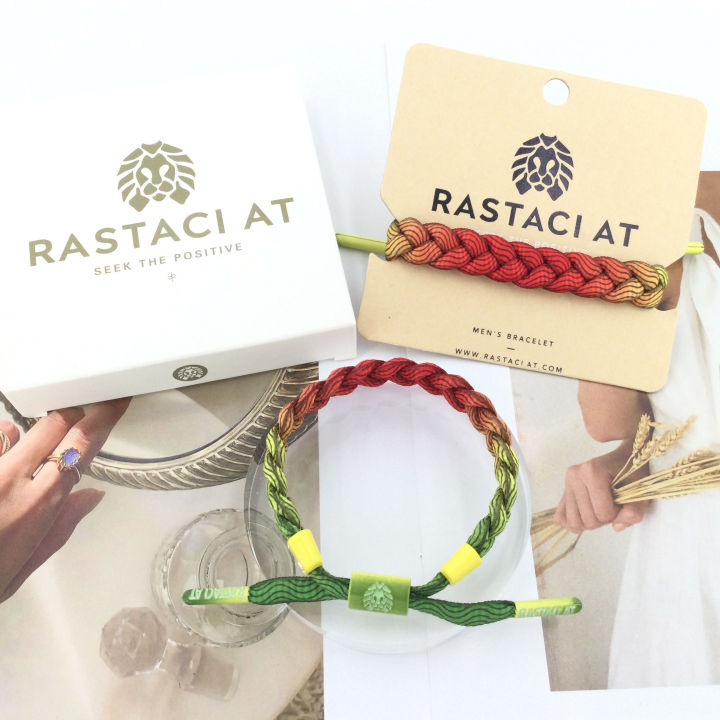 RASTAClAT Men's bracelets Rainbow Gradient Bracelet Women's