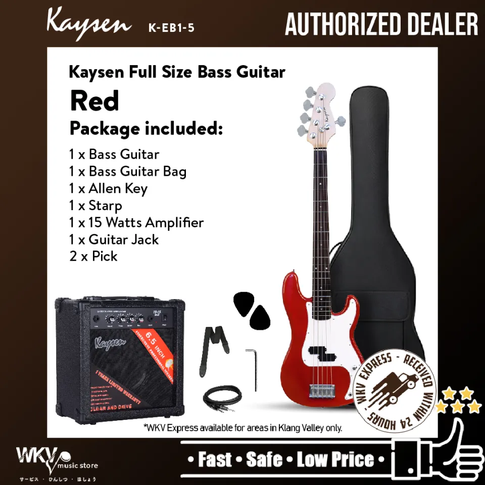 Kaysen Electric Bass Guitar 5 String Package (COMBO Set/ Bass