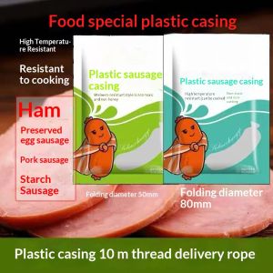 Dùng cho thực phẩm xúc xích nhựa amila cho Bánh mỳ kẹp xúc xích tự chế và các sản phẩm thịt nhồi chịu nhiệt và dễ sử dụng