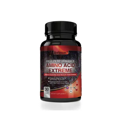 Suplemen Asam Amino Premium 120 Tablet - Peningkatan Otot Pemulihan Asam Amino BCAA