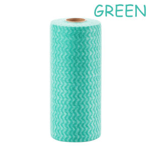 (1 ROLL) Non Woven Towel Wiping Tissue Washing Cleaning Cloth Multipurpose Reusable Washable Disposable Kitchen Rag Roll