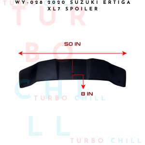 WY-028 2020 Suzuki Ertiga XL7 Spoiler 50 Inch Wide 8 Inch Tall Black Styling Kit