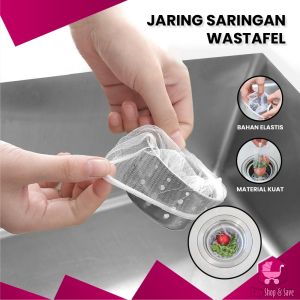BabyShop-C837 Saringan Wastafel Cuci Piring Filter Saringan Sisa Makanan Anti Mampet / Kain Jaring Jala Saringan Tempat Sampah Dapur