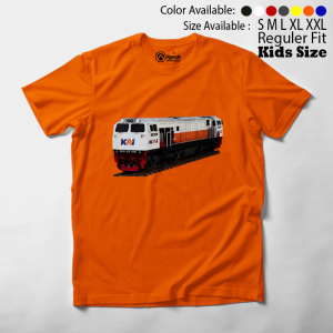 Kaos Atasan Anak Laki Laki Kereta Api KAI CC206