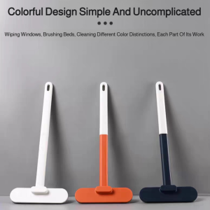 Lintfree Dusting Brush Crevice Brush No Bending Over Washable With Long Pole Colorful Design Bed Brush Multifunctional Cleaning Brush Bed Multipurpose Bedroom