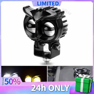 High/Low Beam LED Driving Light – 6000K Dual Color Waterproof Universal Fit