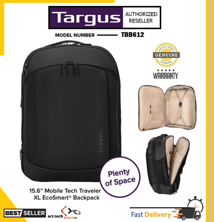 TBB612 TARGUS BP INCH ECOSMART MOBILE TECH TRAVELER XL