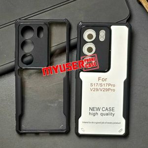 VIVO V29 5G CASE HARDCASE FUSION BENING CLEAR BUMPER HARD CASING COVER