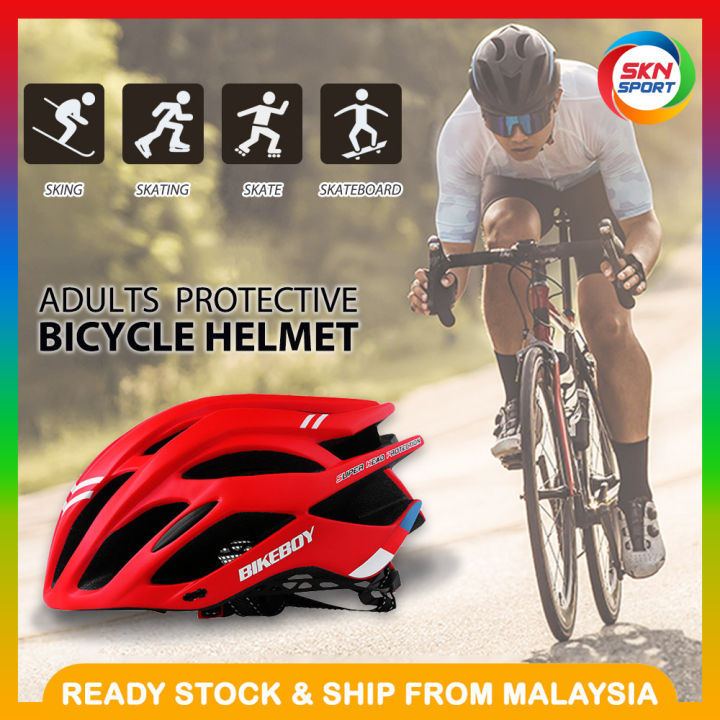 SKN SPORTS Bikeboy Bicycle Helmet Mens Adults MTB Moutain Bike