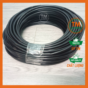 Cuộn 50 mét Ống tưới cây LDPE 6mm (5x7mm) - Dùng cho hệ thống tưới cây tự động