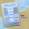 ALL ABOUT TODAY CHART (A3 SIZE) | LEARNING MATERIAL | TEACHING MATERIAL FOR KIDS. 