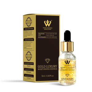 24K Gold Polypeptide Anti-Aging Essence Lifting Firming Fade Fine Lines Brighten Anti Wrinkle Serum Repairs Dry Loose Skin